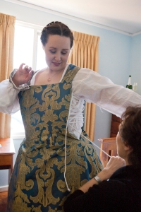 lacing up the kirtle